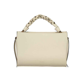 Coccinelle Bianco Leather Women Handbag