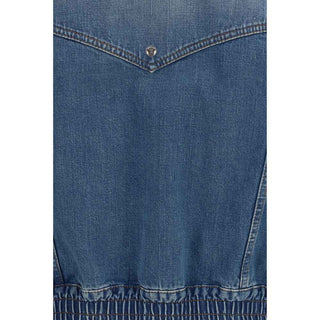 Versace Blue Cotton Clothing