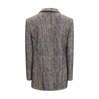 Giorgio Armani Beige Viscose Blazer