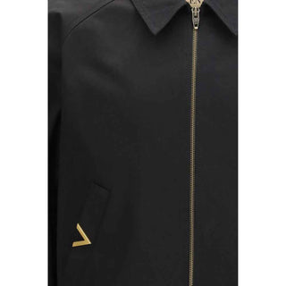 Valentino Black Cotton Bomber