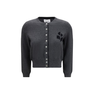 Marant Etoile Gray Cotton Cardigan