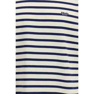 Prada Blue Cotton Sweatshirt