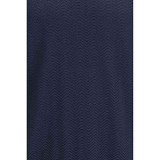 Giorgio Armani Blue Silk Sweatshirt