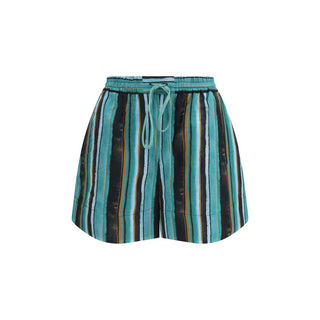 PINKO Bicolor Cotton Bermuda Shorts