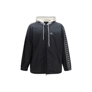 Balenciaga Black Polyester Bomber