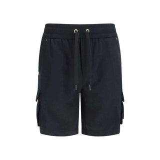 Moose Knuckles Black Cotton Bermuda Shorts