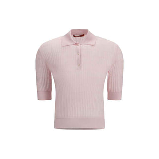 Max Mara Multicolor Silk Shortsleeve Shirt