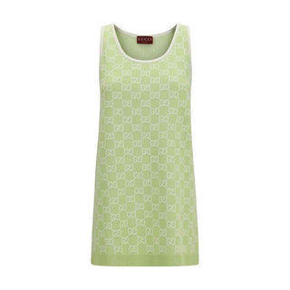 Gucci Bicolor Cotton Casual Dress