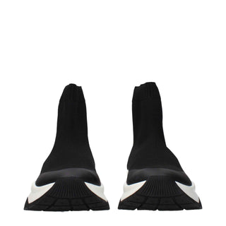 Jimmy Choo Black Fabric Ankle Boots
