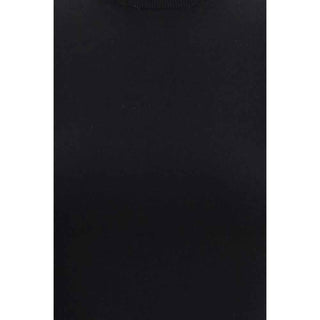 Max Mara Black Viscose T-Shirt