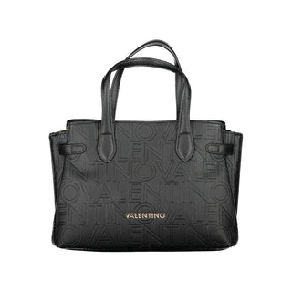 Mario Valentino Black Polyurethane Women's Bag