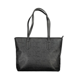 Mario Valentino Black Polyurethane Women's Bag