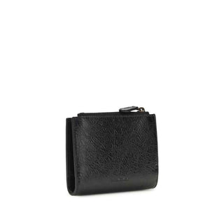 Balenciaga Black Lamb Ovis Aries Aries Wallet