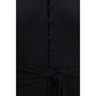 Ganni Black Recycled Polyester Shirt