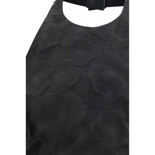 Max Mara Black Silk Pattern Shirt