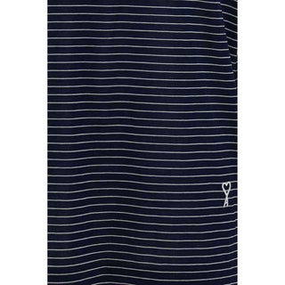 Ami Paris Blue Cotton T-Shirt