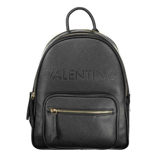 Mario Valentino Nero Poliuretano Women Backpack