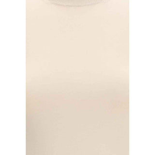 Max Mara Beige Viscose T-Shirt