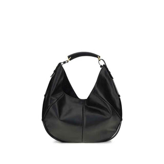 Saint Laurent Black Calf Leather Bos Taurus Shoulder Bag