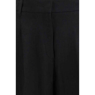 Max Mara Black Linen Pants