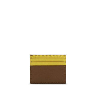Fendi Multicolor Calf Leather Bos Taurus Wallet