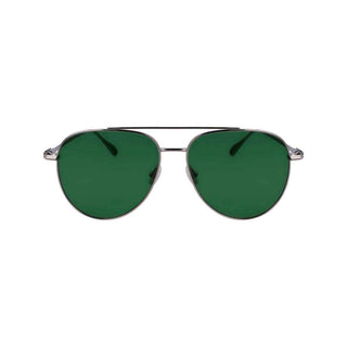 Ferragamo Gray Metal Sunglasses