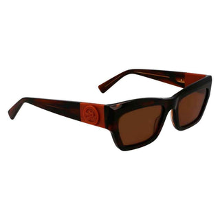 Longchamp Brown Acetate Sunglasses