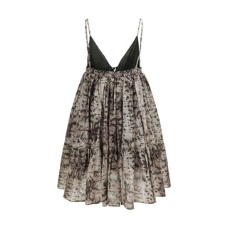 PINKO Beige Cotton Casual Dress