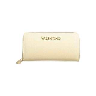 Mario Valentino Beige Polyurethane Women's Wallet