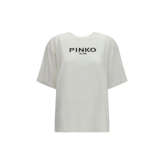 PINKO White Cotton T-Shirt