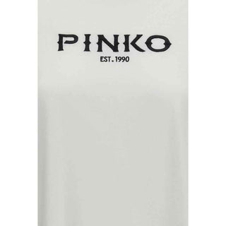 PINKO White Cotton T-Shirt