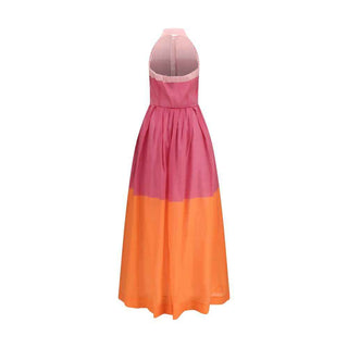 Sara Roka Multicolor Cotton Casual Dress