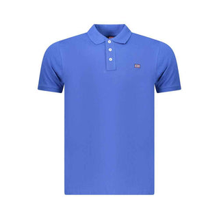 Norway 1963 Blue Cotton Men's Polo Shirt