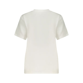Converse White Cotton Womens T-Shirt