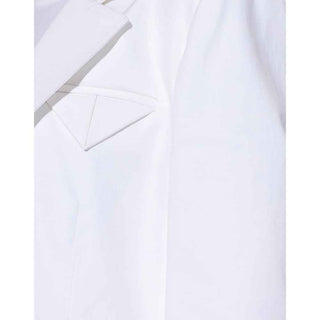 Bottega Veneta White Cotton Blazer