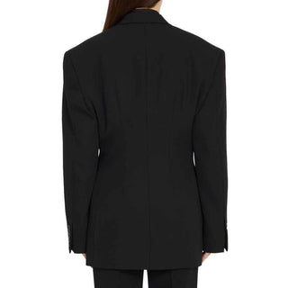 Balenciaga Black Wool Coat