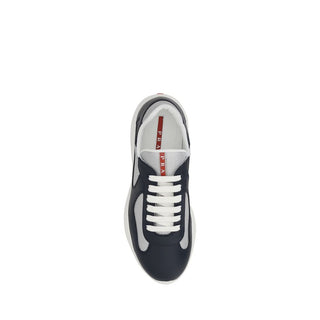 Prada Blue Polyamide Athletic Sneakers