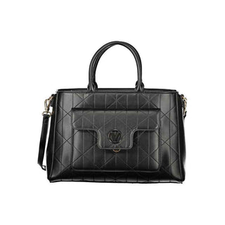 Mario Valentino Title: Black Polyurethane Women's Bag