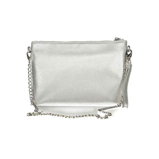 Mario Valentino Gray Polyethylene Handbag