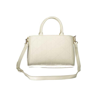 Mario Valentino White Polyethylene Handbag