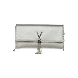 Mario Valentino Silver Polyurethane Women Bag