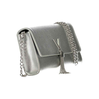 Mario Valentino Silver Polyurethane Women Bag