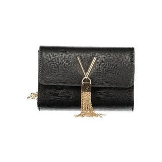 Mario Valentino Black Polyurethane Women's Bag
