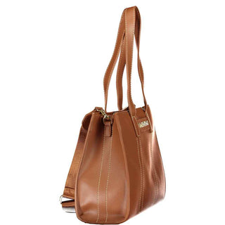 Mario Valentino Brown Polyurethane Women's Bag