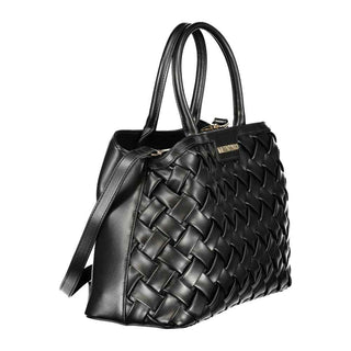 Mario Valentino Black Polyurethane Women's Bag