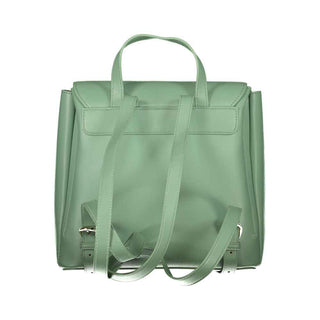 Mario Valentino Green Polyethylene Backpack