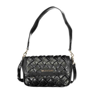 Mario Valentino Black Polyurethane Women's Bag