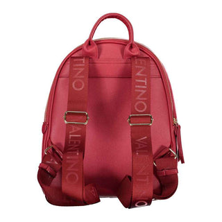 Mario Valentino Red Polyurethane Women's Backpack