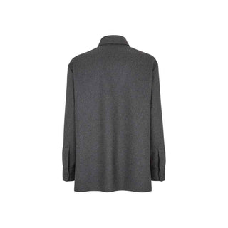 Fendi Gray Cashmere Jackets And Coat