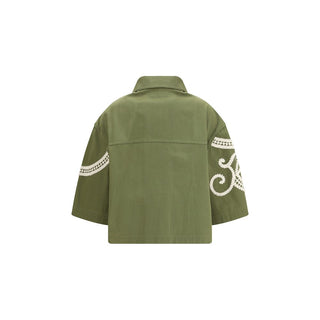 Max Mara Bicolor Cotton Coat